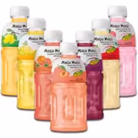 آبمیوه موگو موگو اصل با تکه های ژله ای باکس 24 عددی در 6 طعم