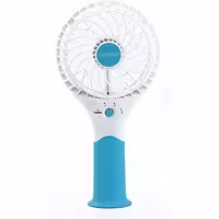 پنکه شارژی مینی سه سرعته قابل حمل جیپاس مدل 9617 قابل استفاده در مسافرت، محل کار  و خانه دارای 8  ساعت ظرفیت شارژدهی