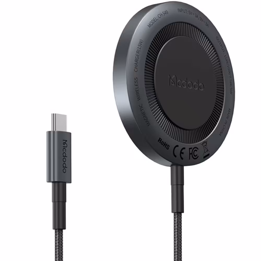 شارژر وایرلس مگ سیف 15 وات مک‌دودو CH-549