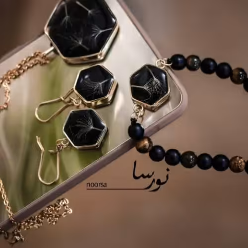 ست رزینی دستساز قاصدک