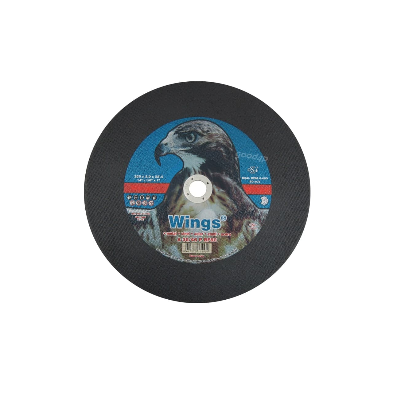 صفحه برش پروفیل قطر 350 میلی متر عقاب