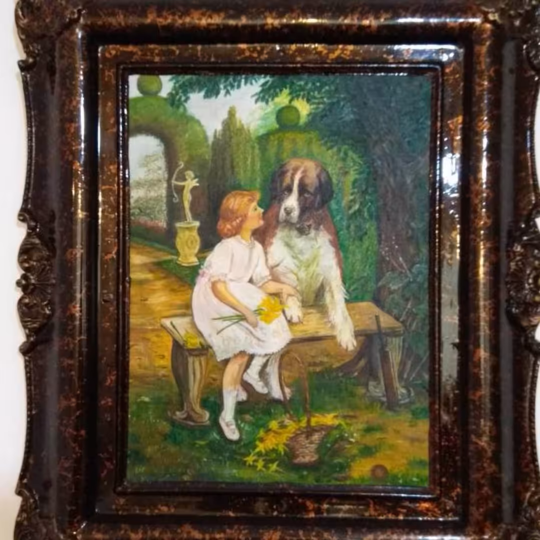 تابلو نقاشی رنگ روغن (وفاداری)