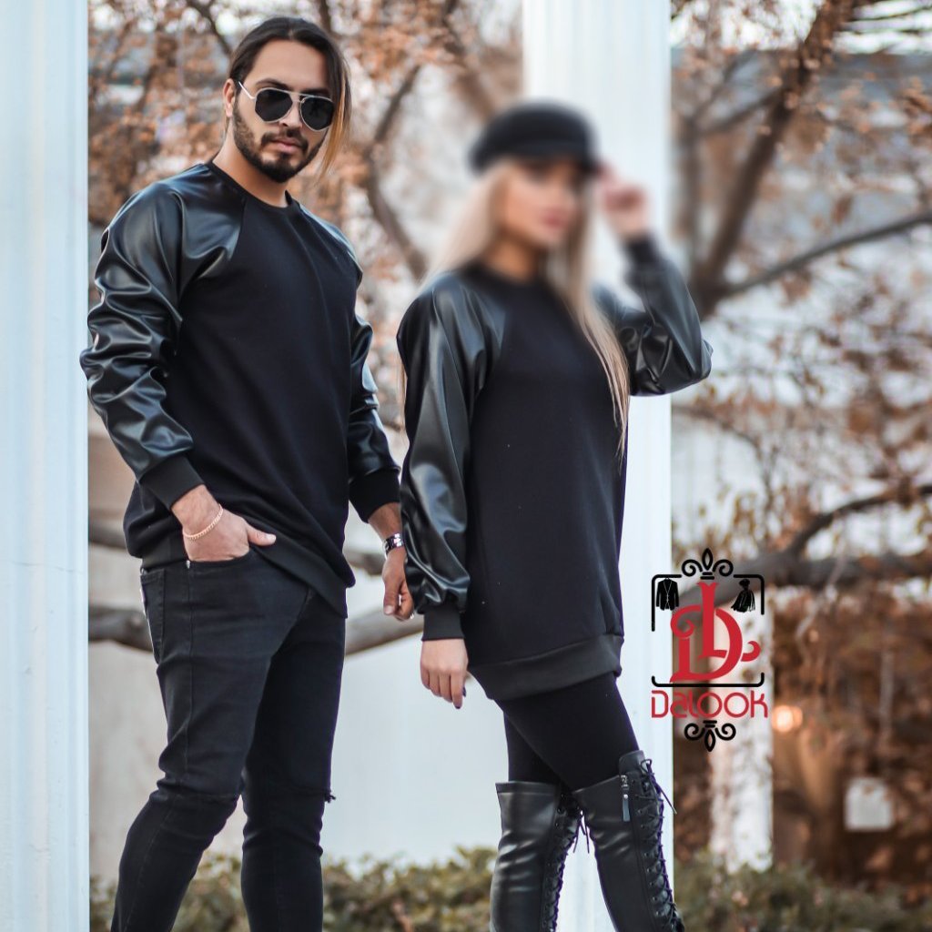 ست زوج زنانه و مردانه  ترکیب دورس3 نخ ضخیم پشت کرک و چرم پشت کرک کیفیت عالی غیرقابل مقایسه بامدل های موجود