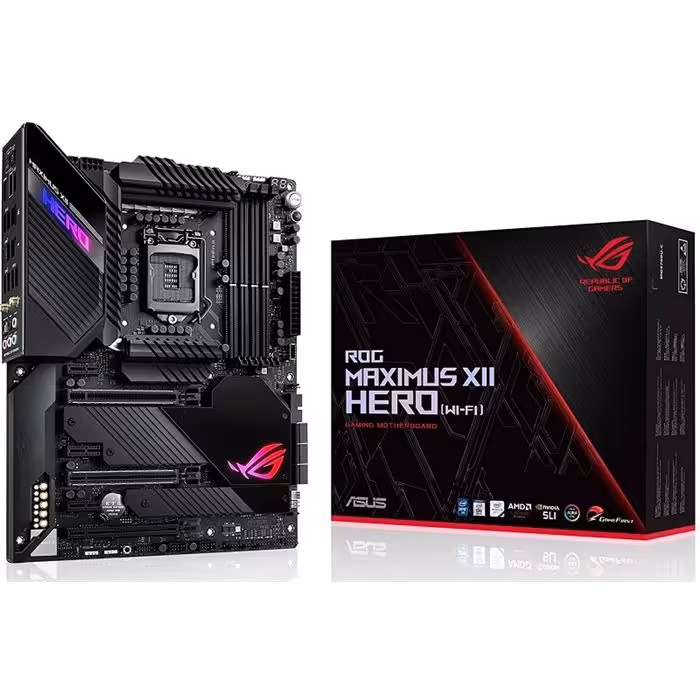 مادربرد ایسوس Z490 ROG MAXIMUS XII HERO WI-FI