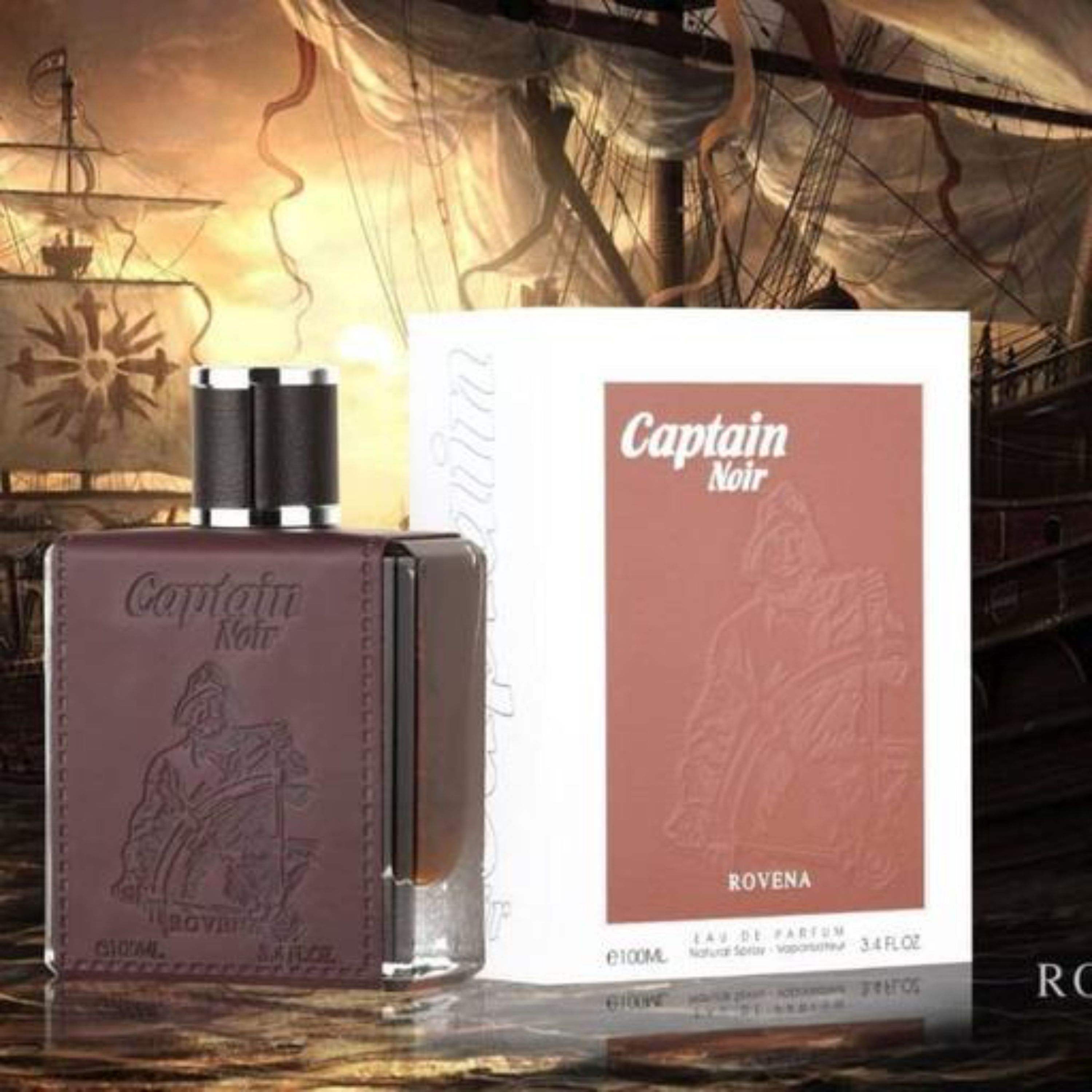 ادکلن CAPITAN NOIR ROVENA ادکلن کاپیتان بلک روونا