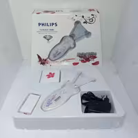 اپیلاتور فیلیپس ساخت هلند اصلی PHILIPS ، موکن فیلیپس هلندی ، پک ماشین اصلاح صورت ، بند انداز صورت و بدن ، پسکرایه