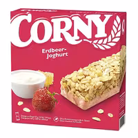 انرژی بار کورنی رژیمی با طعم ماست و توت فرنگی بسته 6 عددی