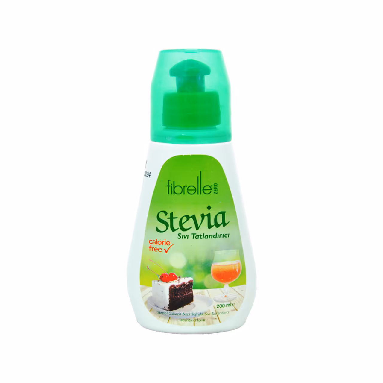 قطره شیرین کننده رژیمی استویا ( استویا مایع ) 200 میل فیبرله - fibrelle