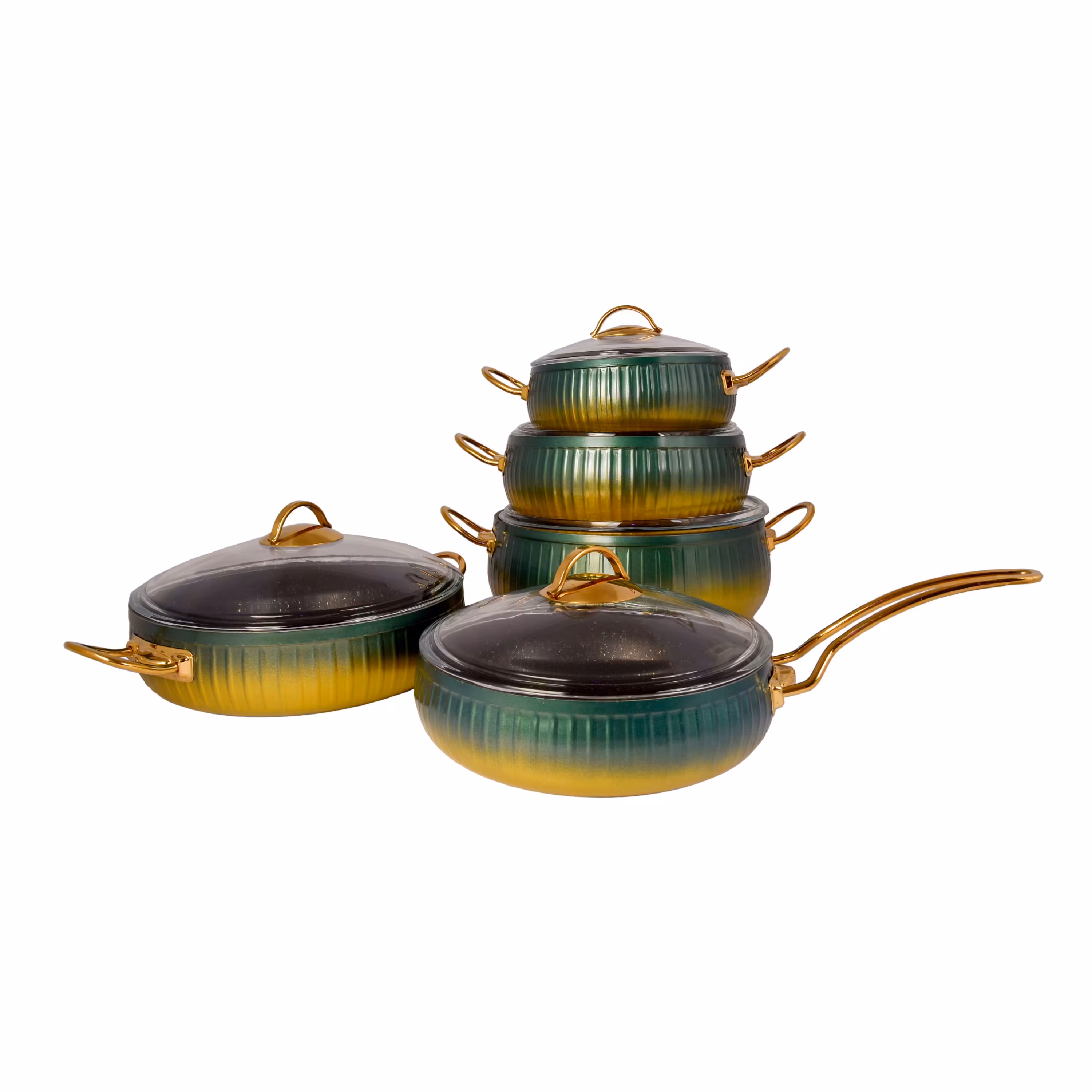 سرویس پخت و پز 10 پارچه اویز مدل Selin