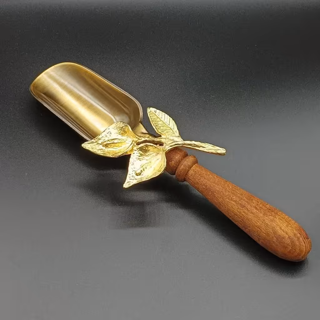 قاشق آجیل دسته چوب