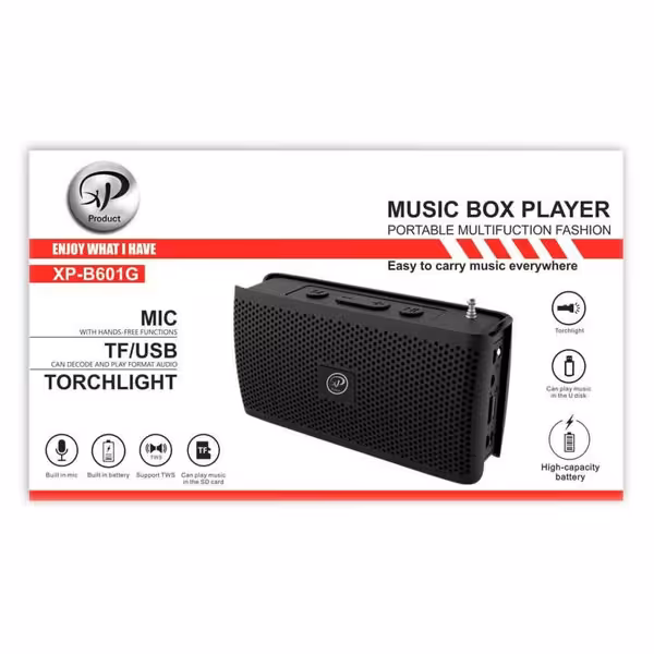 اسپیکر بلوتوثی رم و فلش خور XP-B601