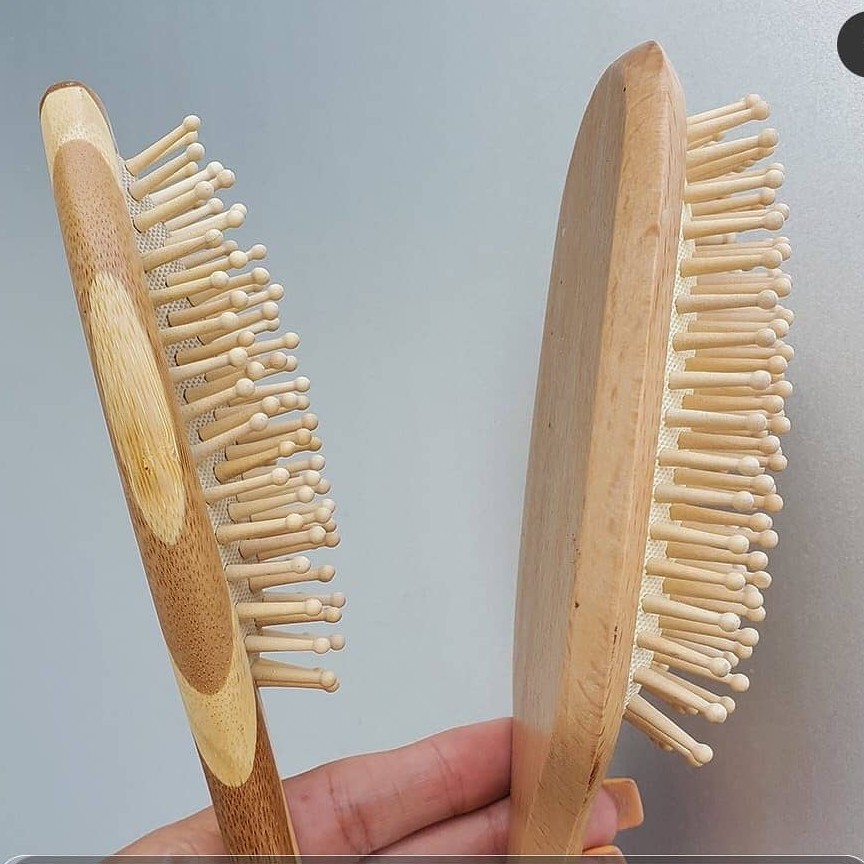 برس چوبی   بامبو   باز شدن گره مو   افزایش خونرسانی به کف سر         ضدریزش مو