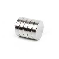 آهنربا نئودیمیوم سوپرمگنت استوانه سایز 12x3 mm میلیمتر بسته 5عددی مگامگنت 