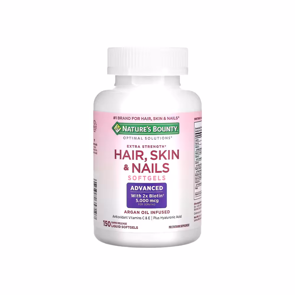 مکمل مو و پوست و ناخن نیچرز بونتی سافت ژل Natures Bounty