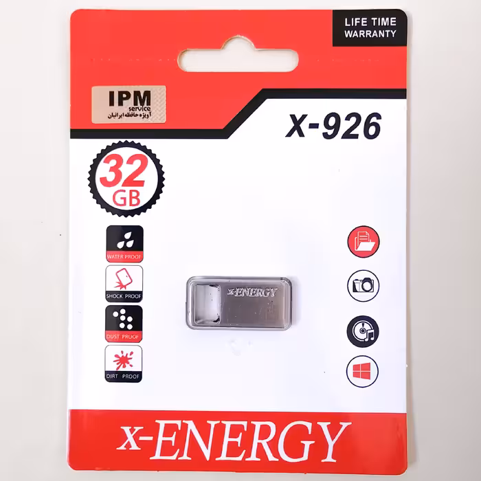 فلش مموری 32 گیگ ایکس انرژی x926 با ظرفیت 32 گیگابایت و گارانتی مادام العمر