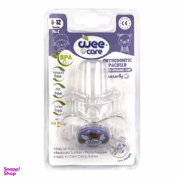 پستانک ارتودنسی وی کر (Wee Care) مدل P128