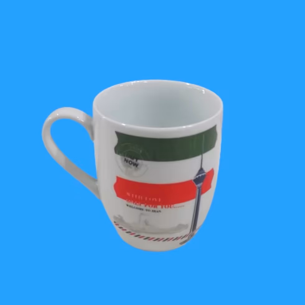 ماگ چینی طرح دار درجه یک