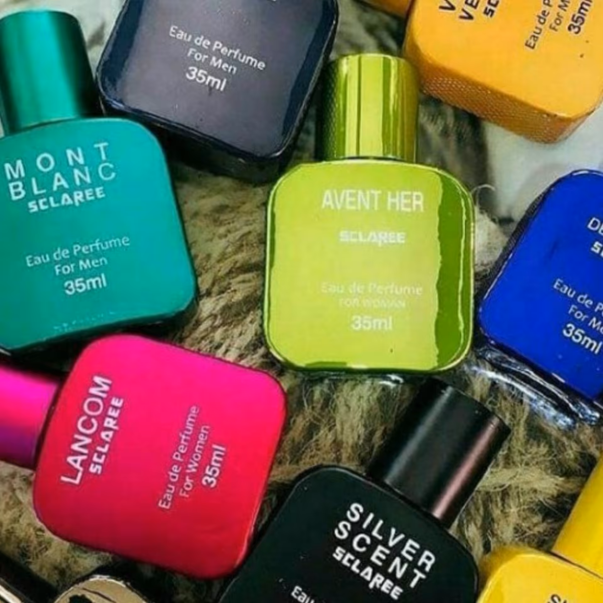 عطر  ریچی ریچی عطر جیبی نایس مدل شیشه مربعی حجم 35 میلی لیتر 