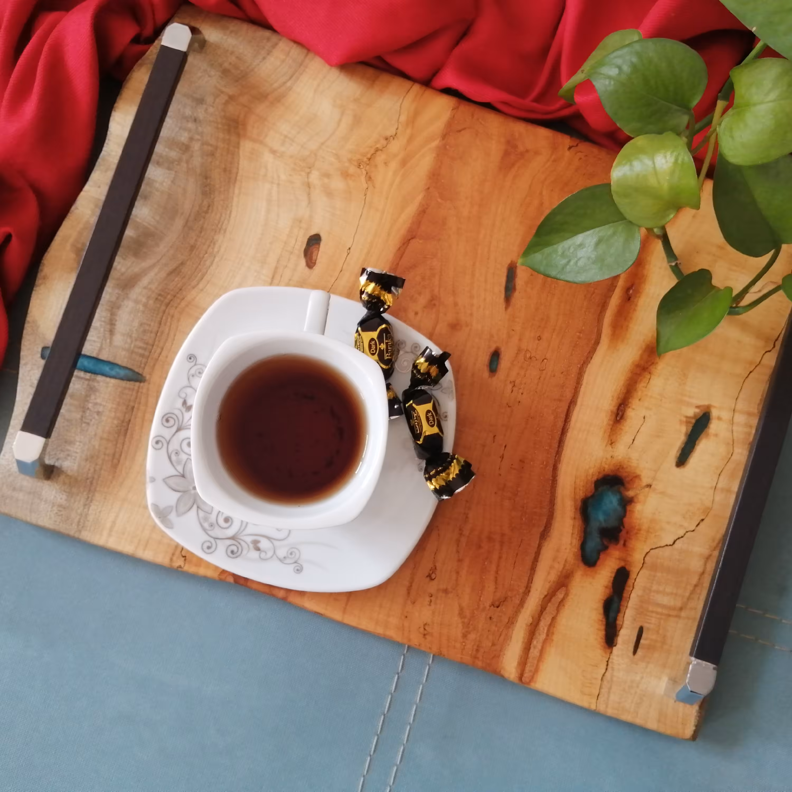 سینی چوب افرا