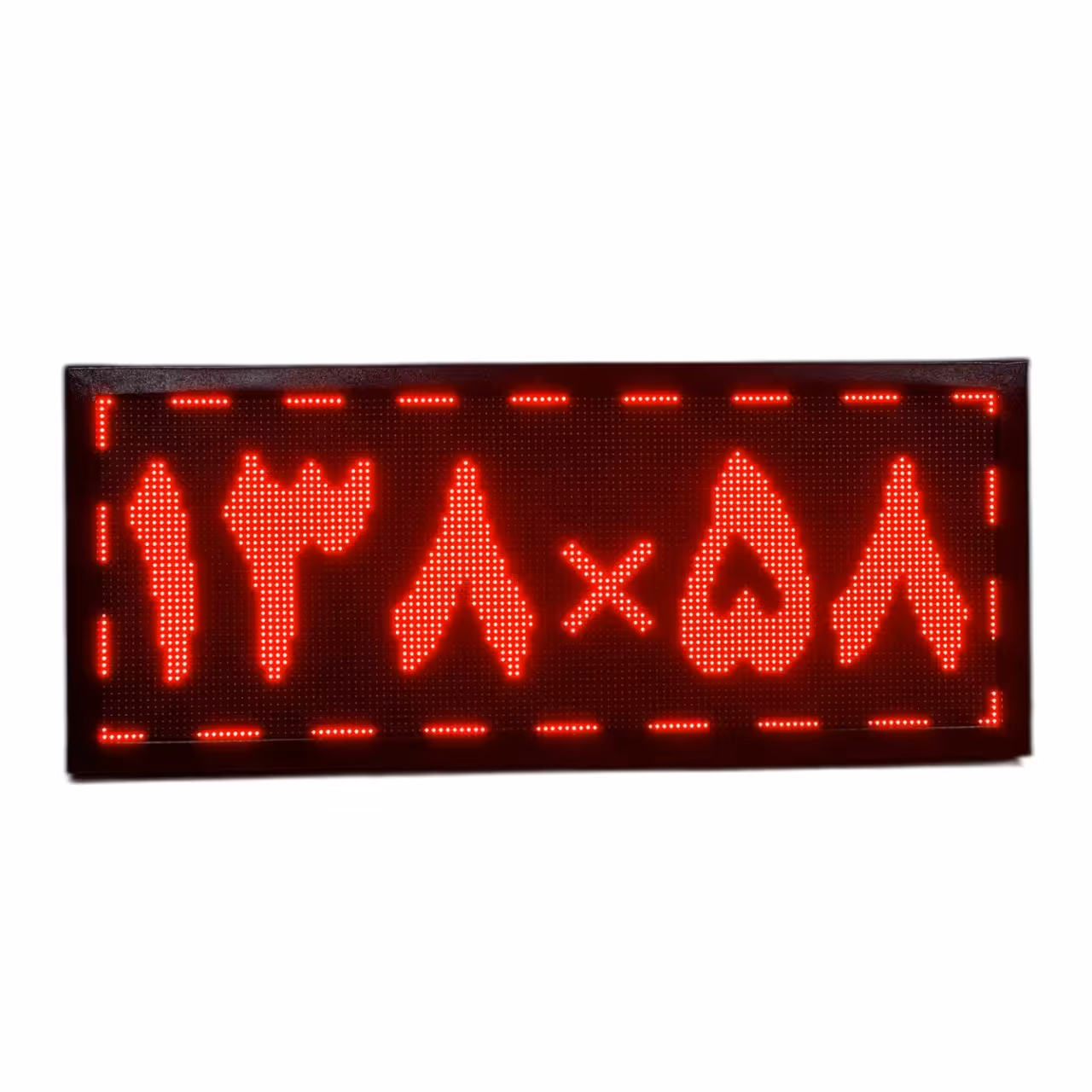 تابلو روان ال ای دی شهرLED سایز 138 در 58