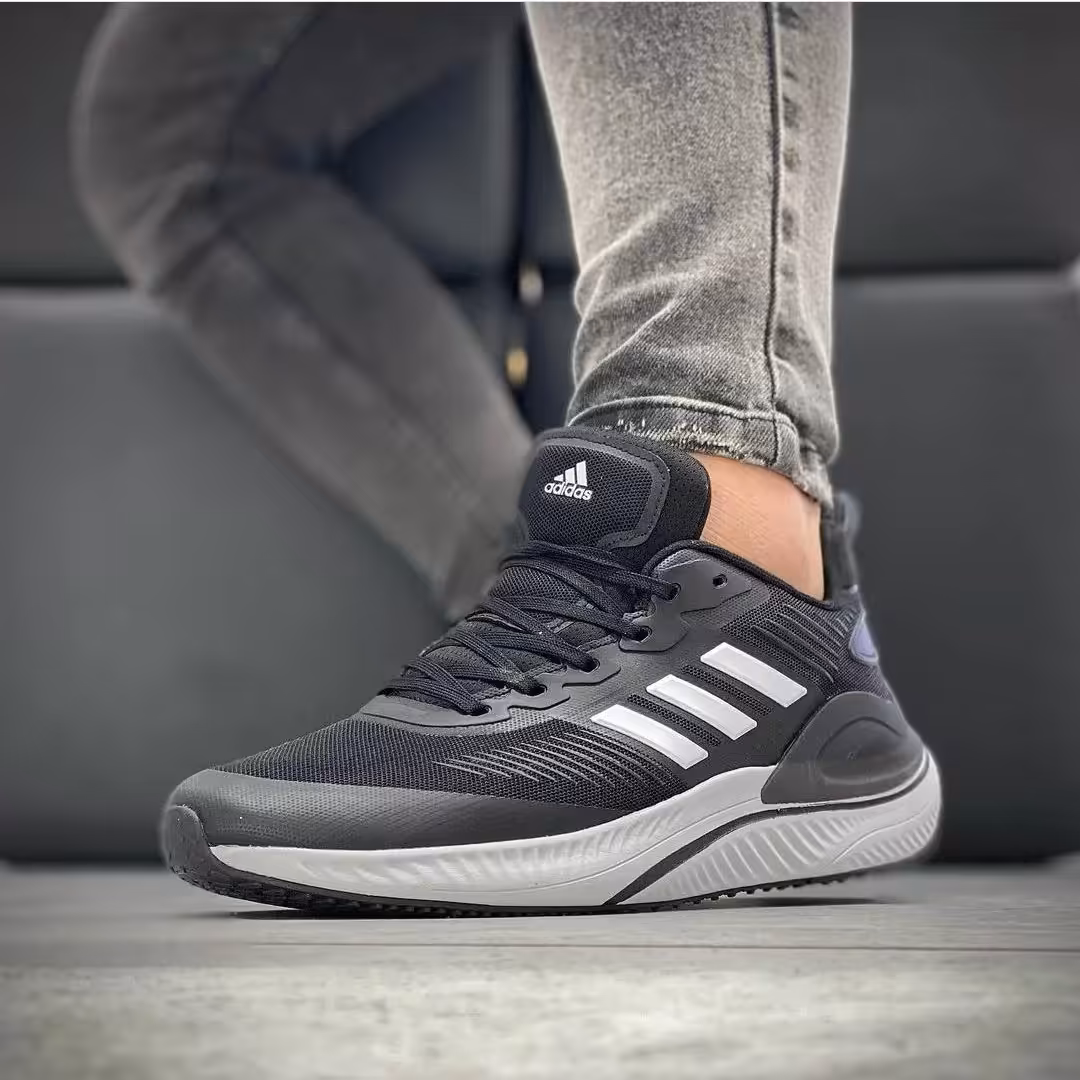 207 کتونی آدیداس مردانه رنگ مشکی کفش ورزشی ویتنامی