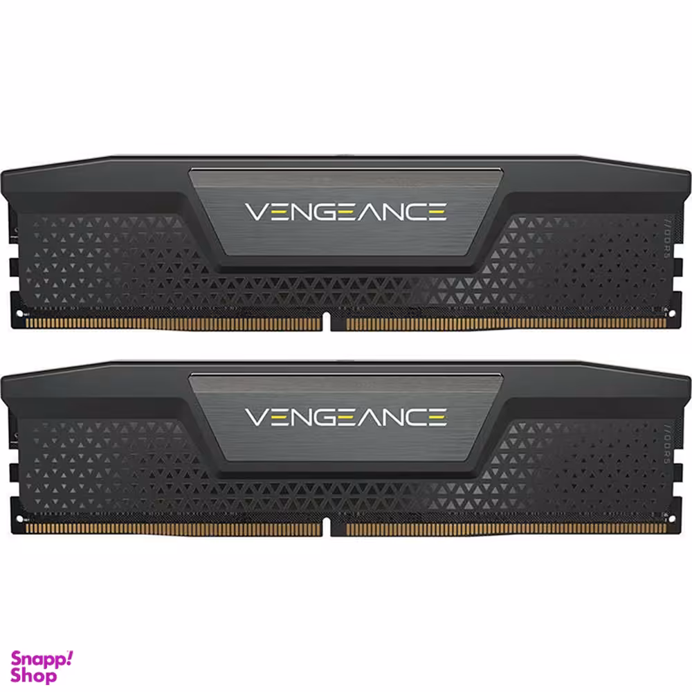 رم دسکتاپ DDR5 دو کاناله 6200 مگا هرتز CL36 کورسیر مدل VENGEANCE ظرفیت 32 گیگابایت