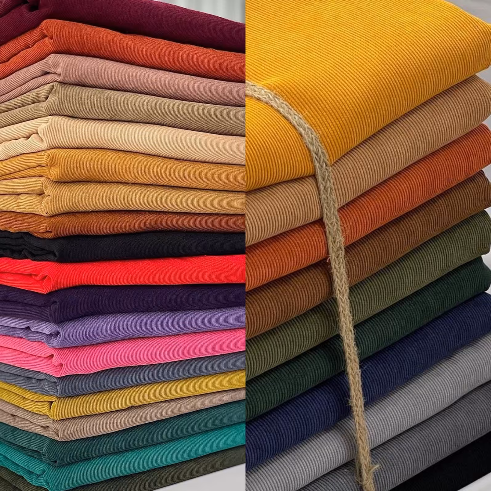 پارچه ی مخمل کبریتی ریز  