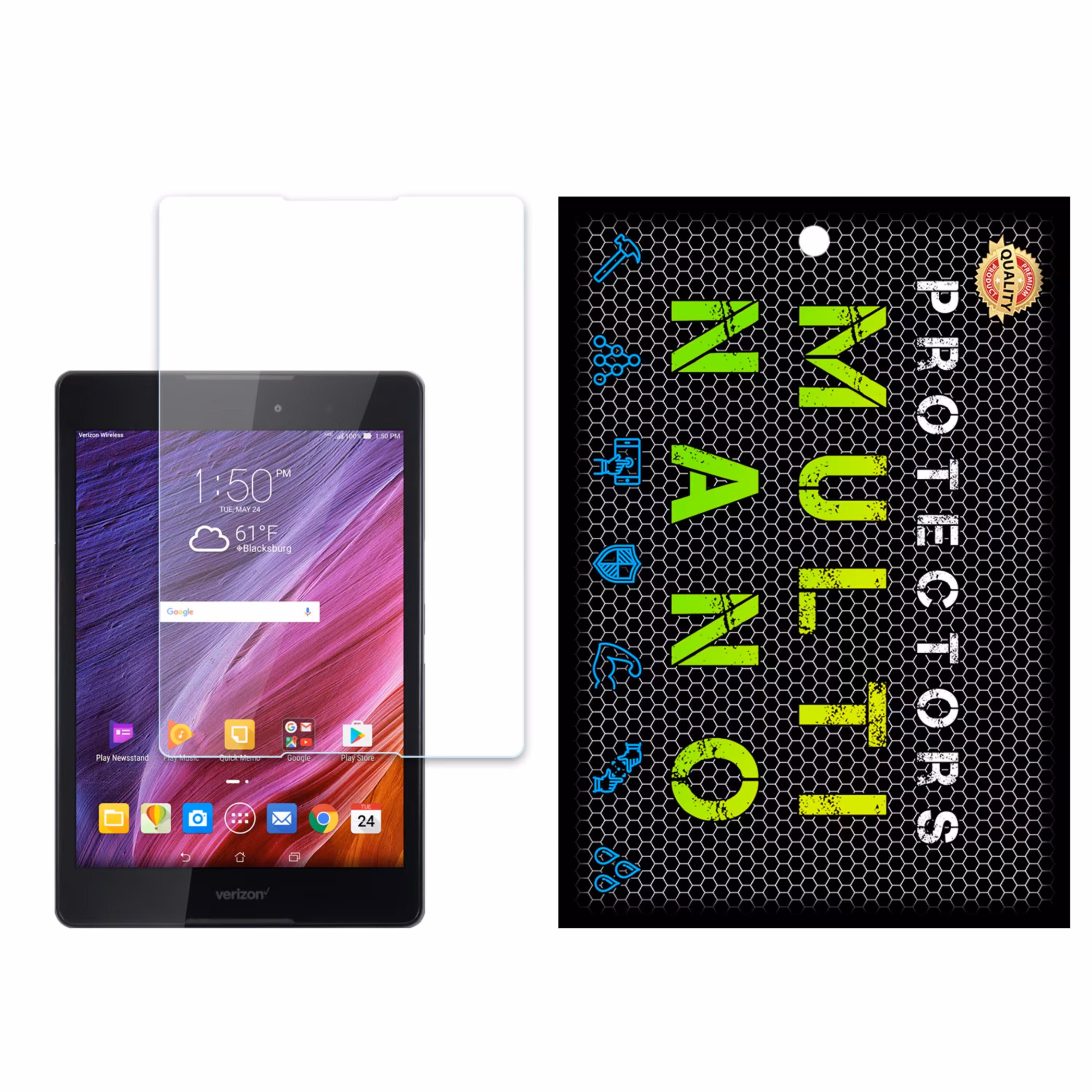 محافظ صفحه نمایش Multi Nano مدل X-S1N مناسب برای تبلت ایسوس Zenpad Z8  ZT581KL