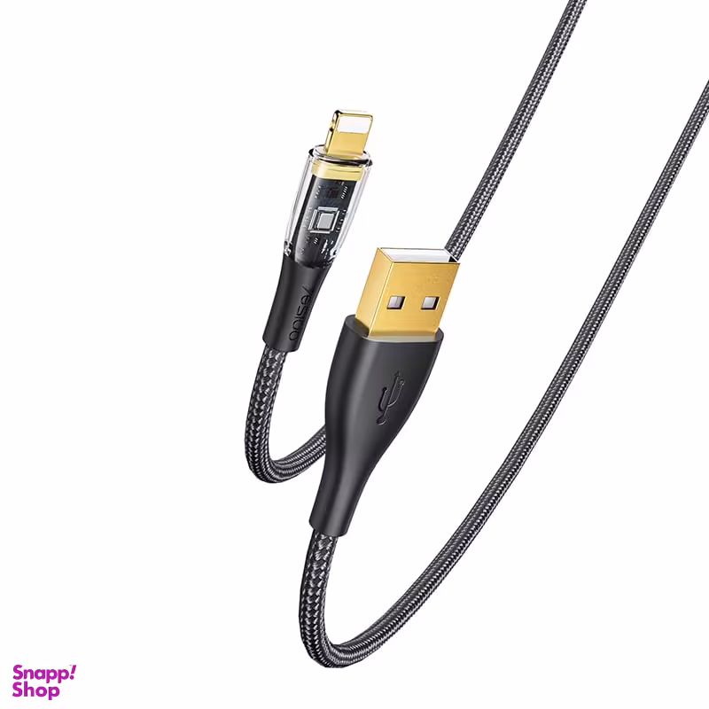 کابل USB به Lightning یسیدو مدل CA104 طول 1.2 متر