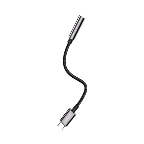کابل تبدیل USB-C به AUX هیسکا مدل W22 طول 0.1 متر