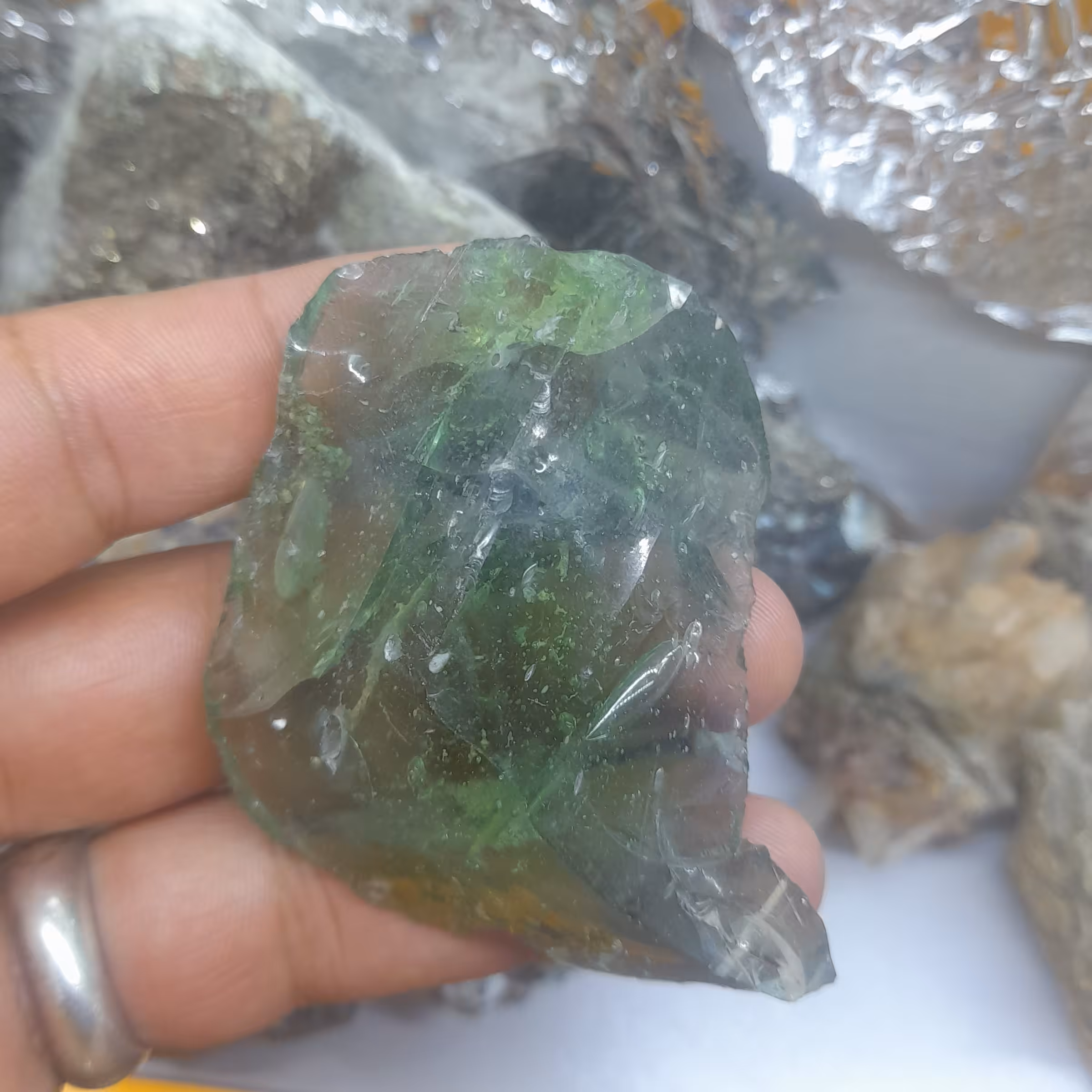 سنگ آبسیدین کد 6