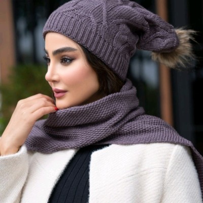 شال و کلاه زنانه