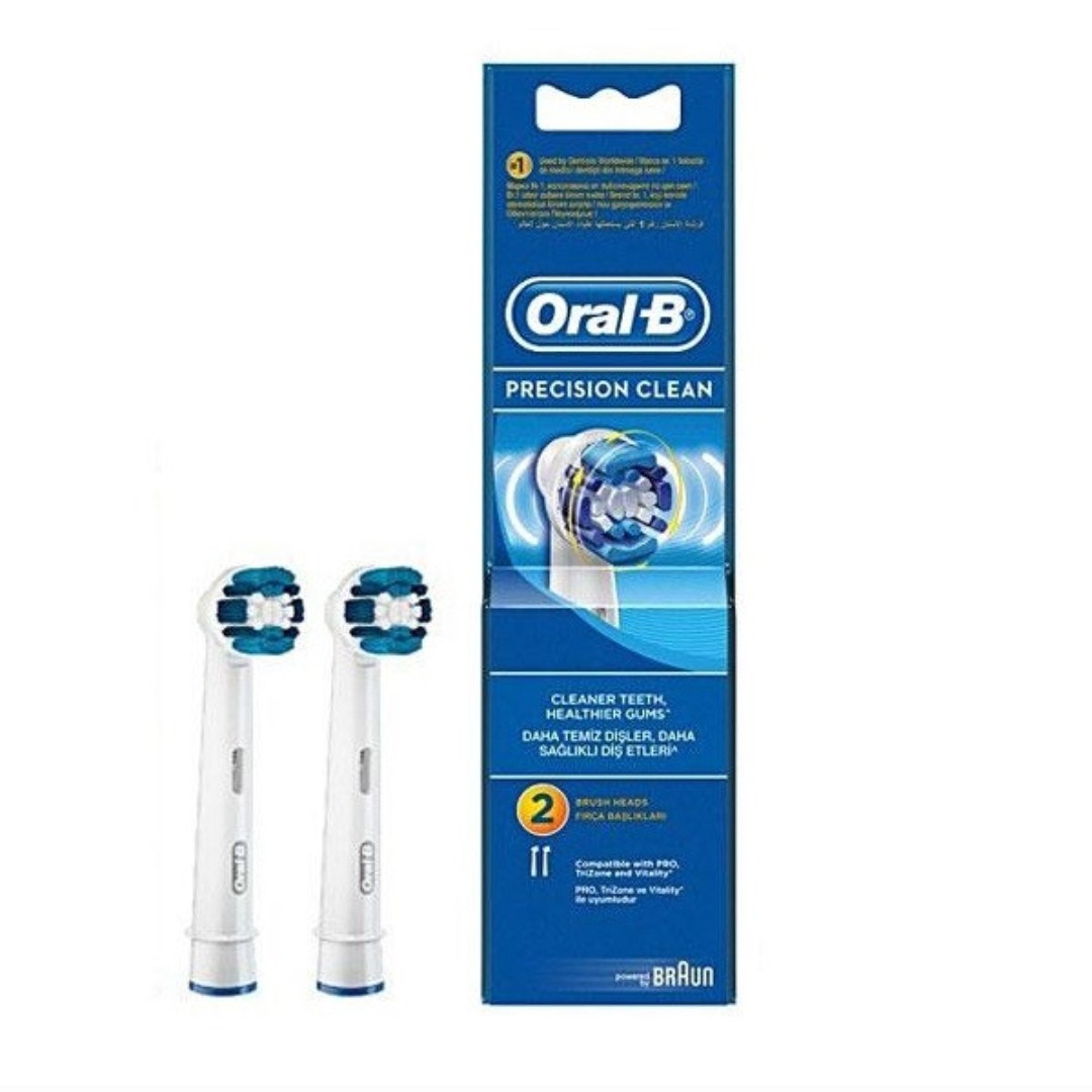 سری یدک مسواک برقی Precision Clean اورال بی بسته 2 عددی