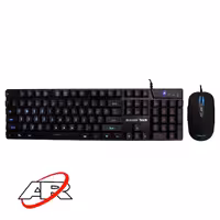 کیبورد و ماوس سیم دار مستر تک مدل MK9200