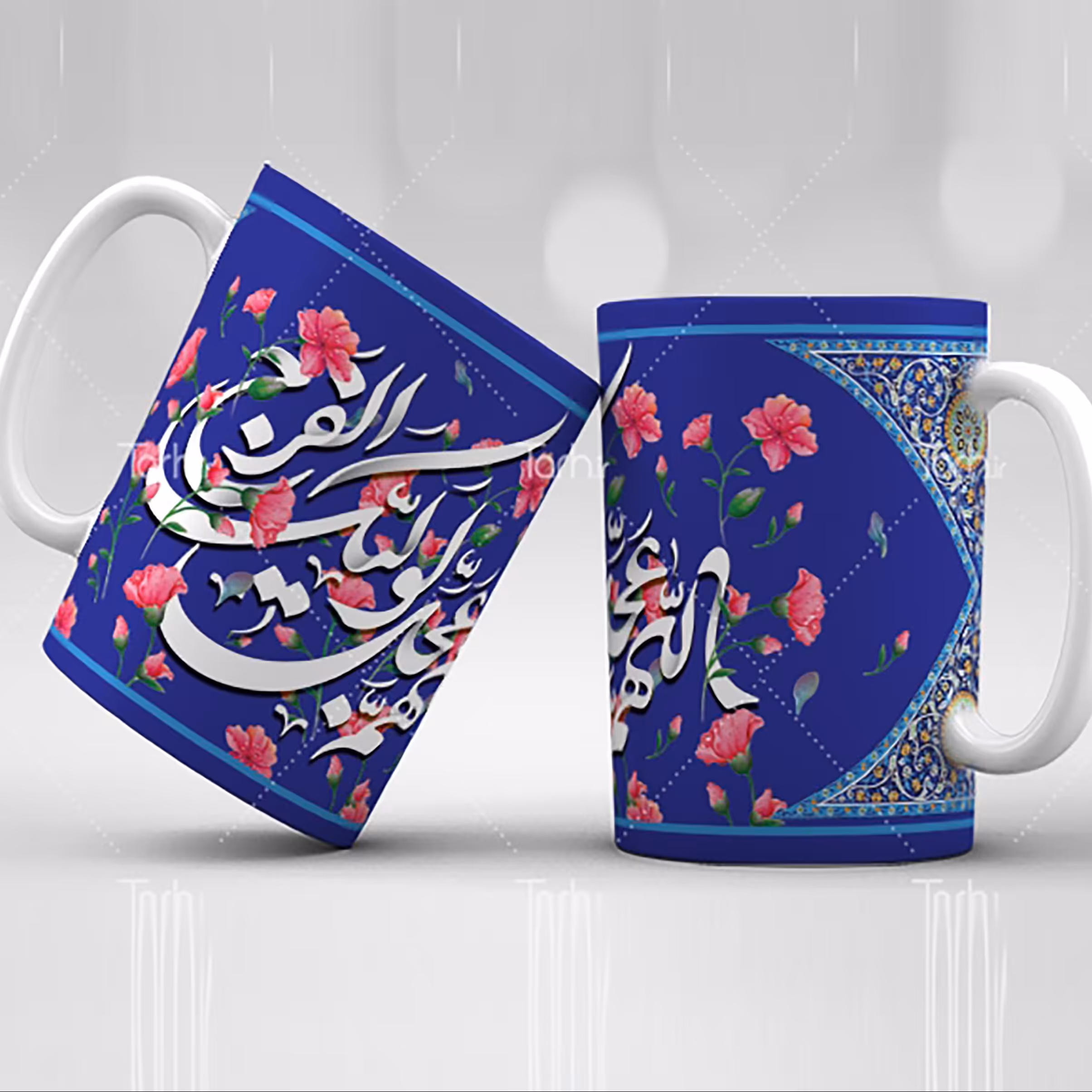 ماگ طرح نام  امام زمان (عج) و موضوعات مرتبط همرا ه با ارسال رایگان کد01

