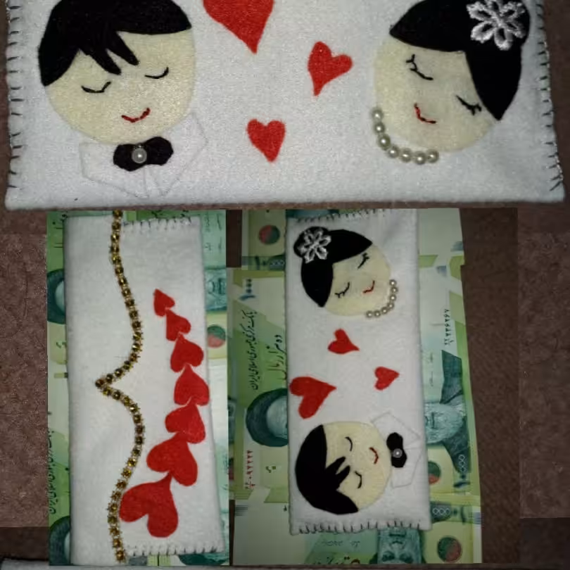 کیف پول هدیه عروسی