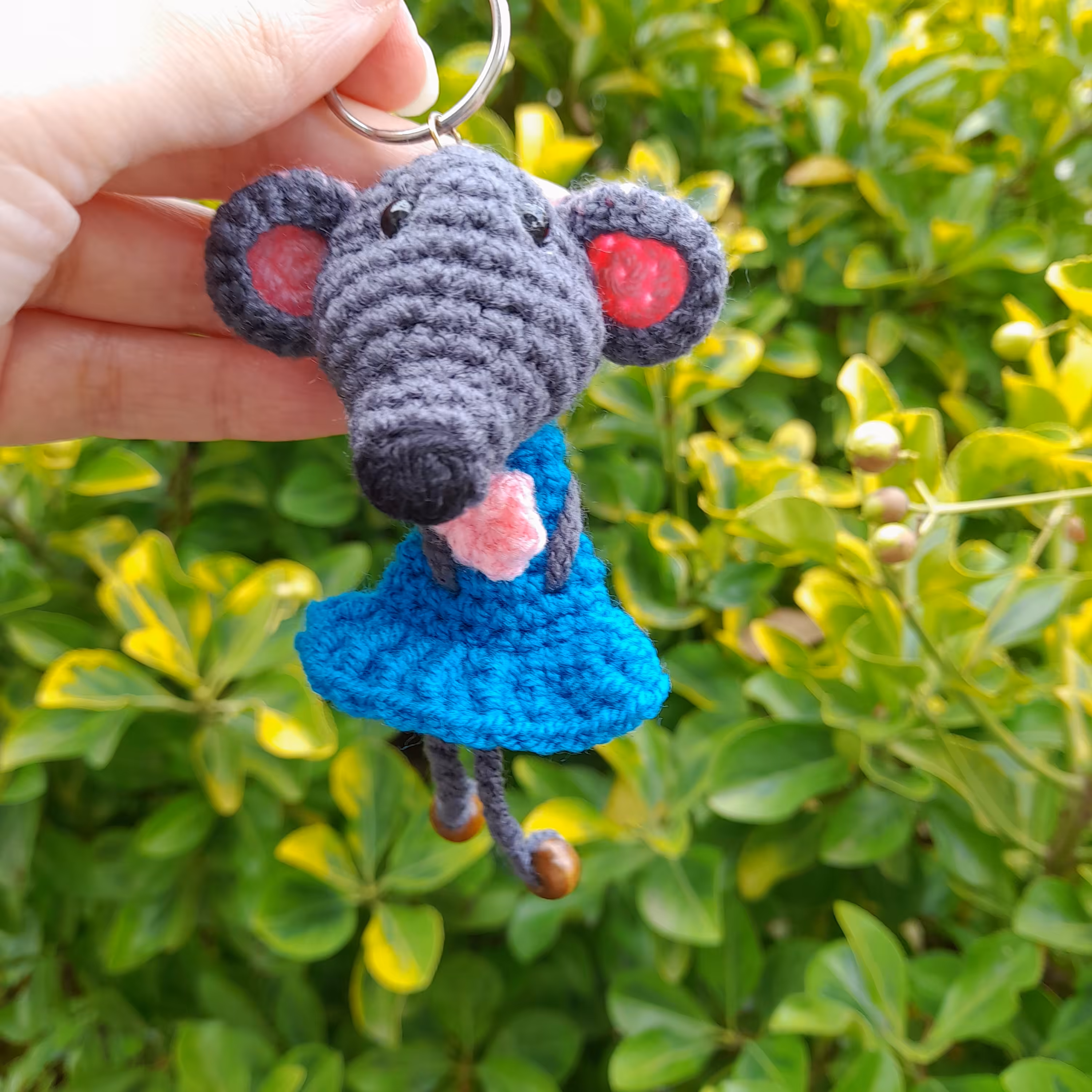 آویزجاکلیدی موشی بانمک