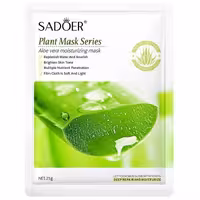 ماسک ورقه ای آلوئه ورا سادور (آبرسانی پوست)(آرایشی شین بیوتی)