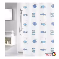 پرده حمام کلین ولکه 180 در 200 سانتیمترمدل multicolor