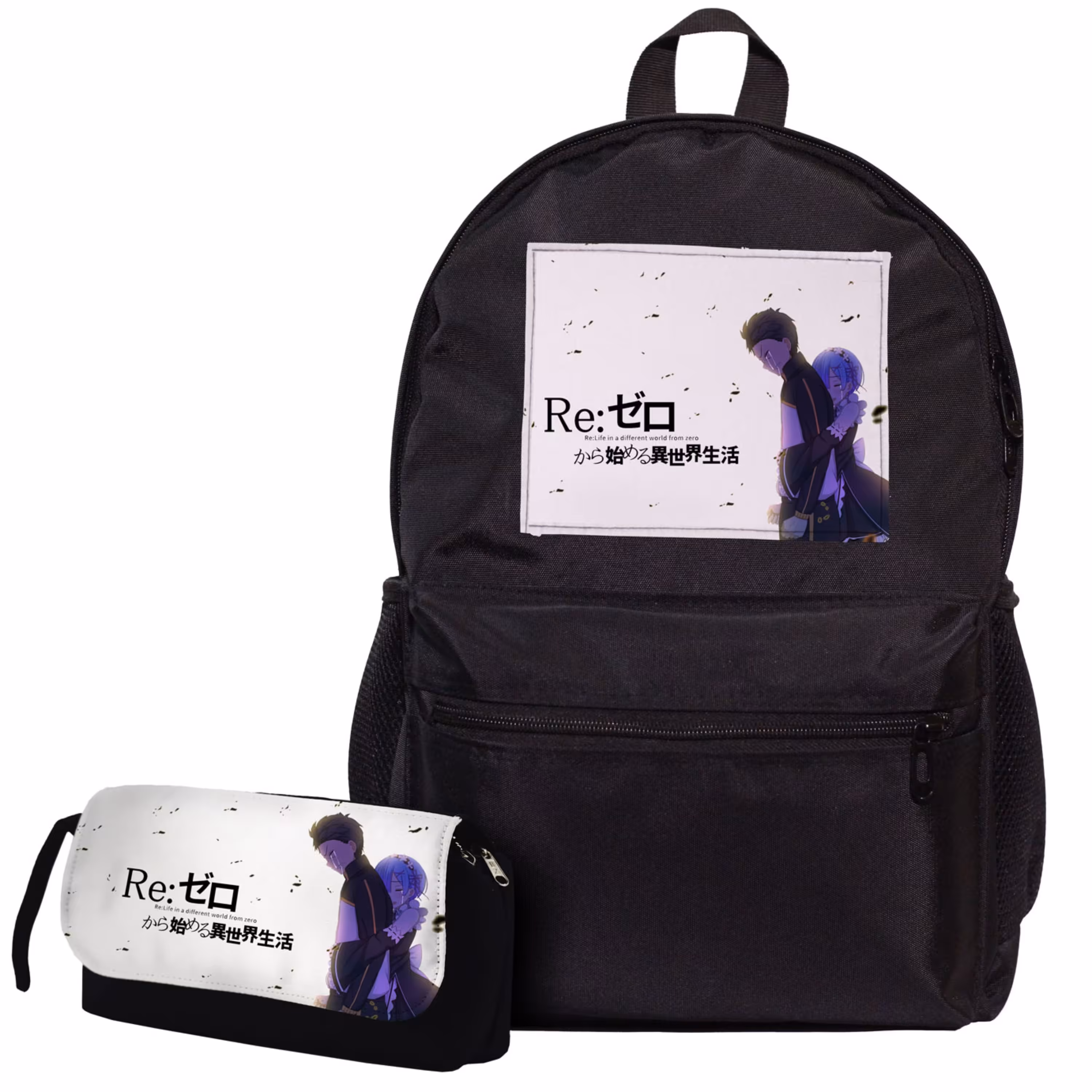 کوله پشتی و جامدادی انیمه ژاپنی ری زیرو Starting Life in Another World Re Zero