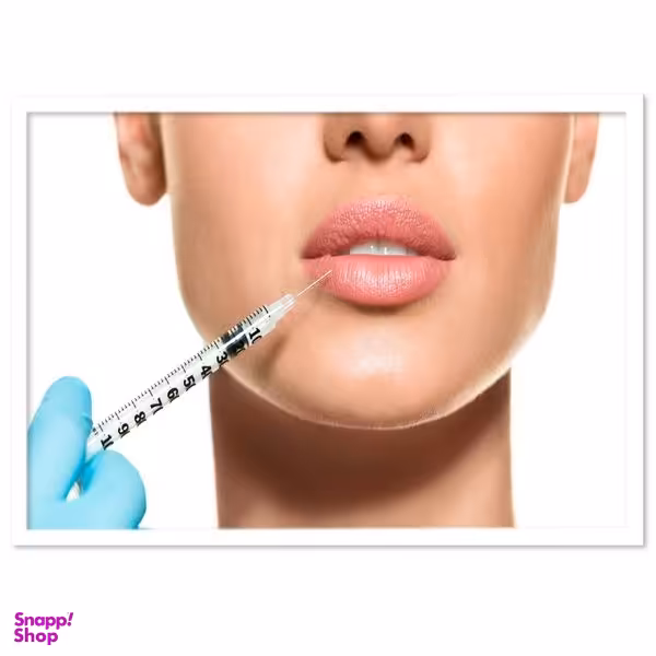 تابلو بکلیت طرح بوتاکس و ژل لب مدل W-14221