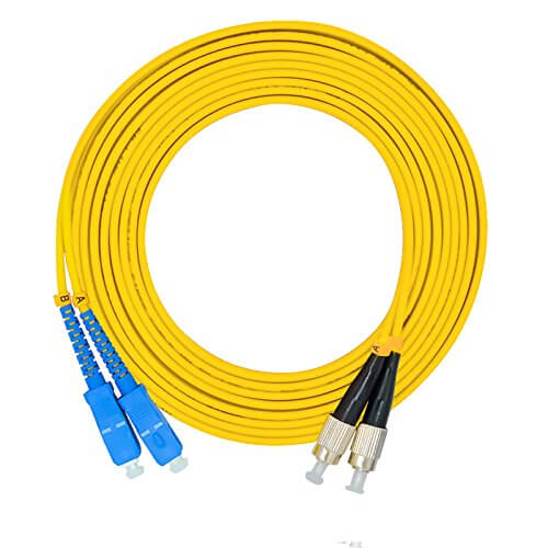 کابل پچ کورد فیبر نوری دی لینک مدل NCB-FS09D-SCFC-1 به طول 1متر