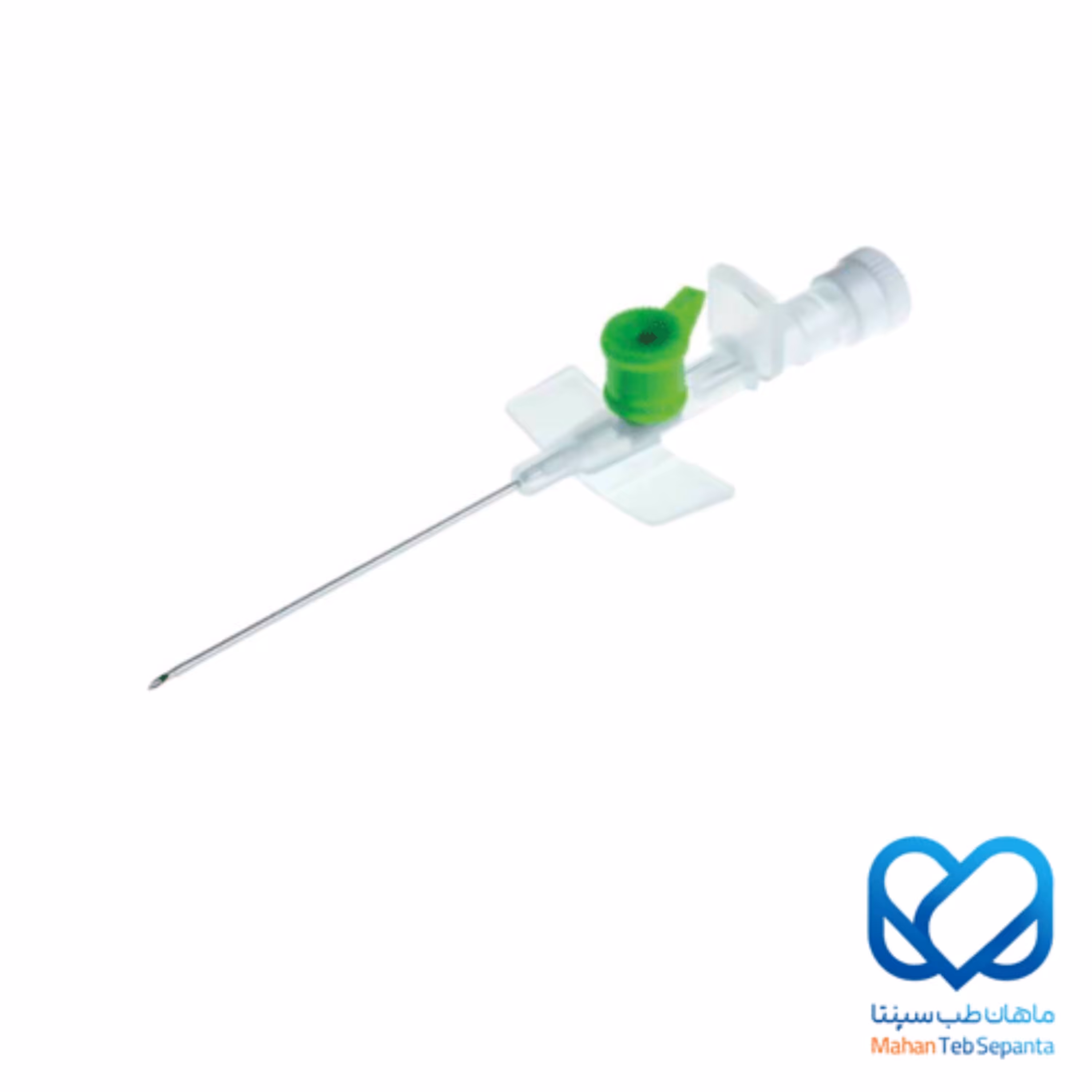 آنژیوکت رنگ سبز برند هندی (بسته 100 عددی)