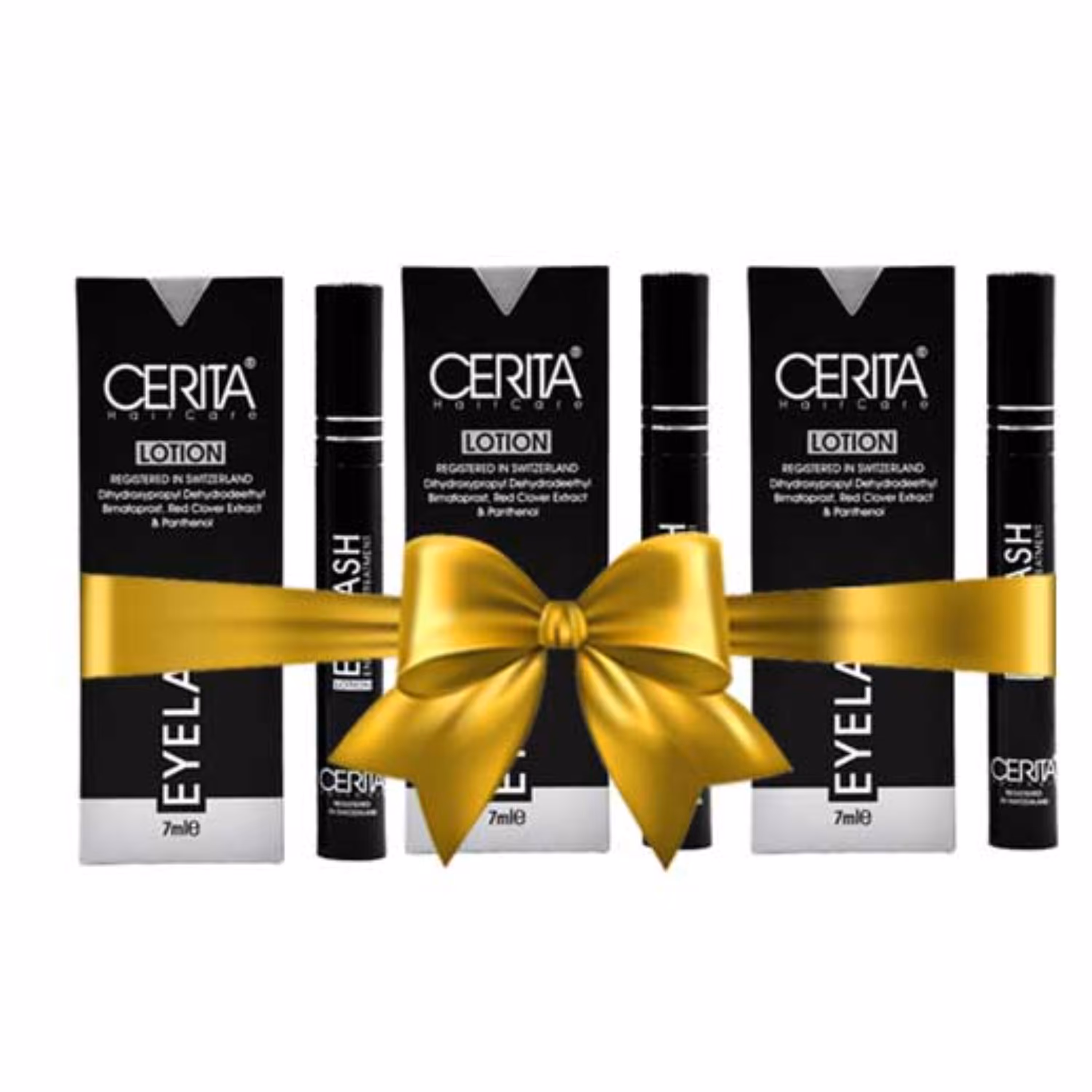 محلول تقویت کننده مژه سریتا مدل Eyelash حجم 7 میلی لیتر(پک 3 عددی)