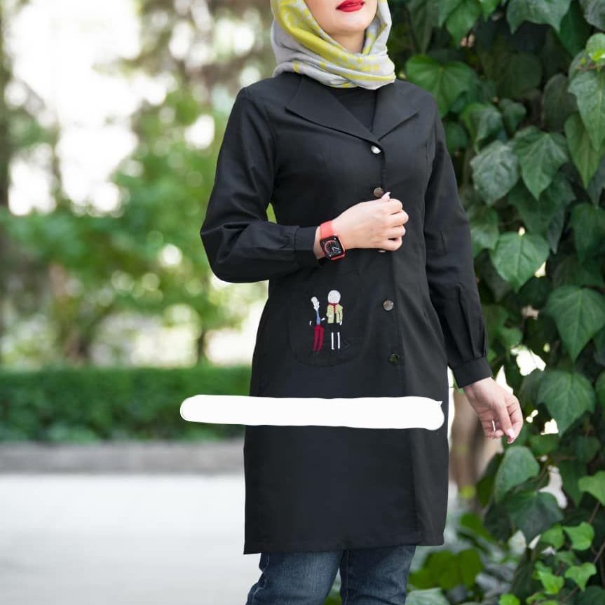 مانتو گلدوزی خنک تابستانه