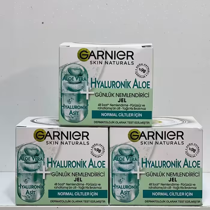 ژل آبرسان و مرطوب کننده هیالورونیک و آلوئه ورا گارنیر Garnier | فروشگاه ارس ترک