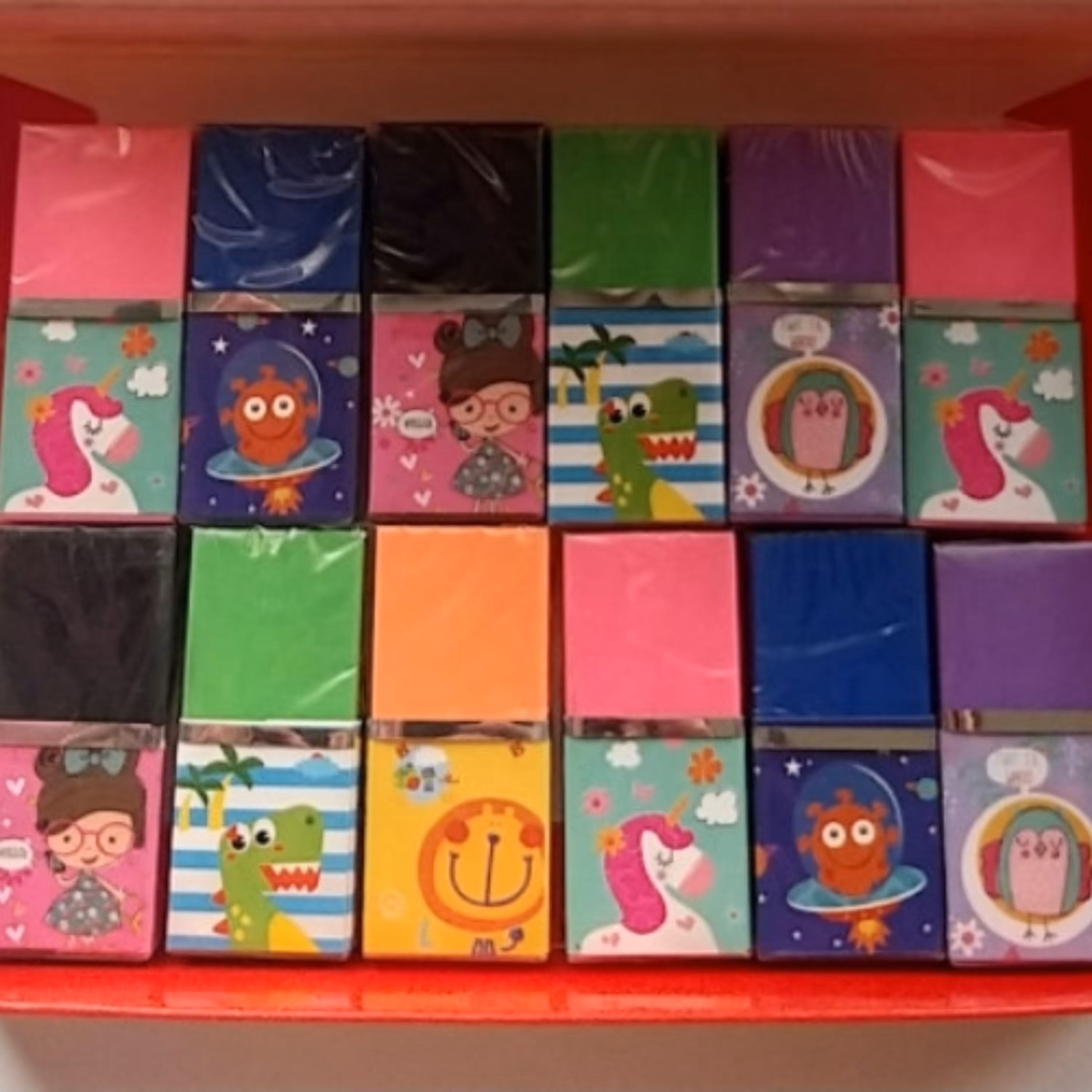 پاک کن مدل عروسکی بسته 4 عددی