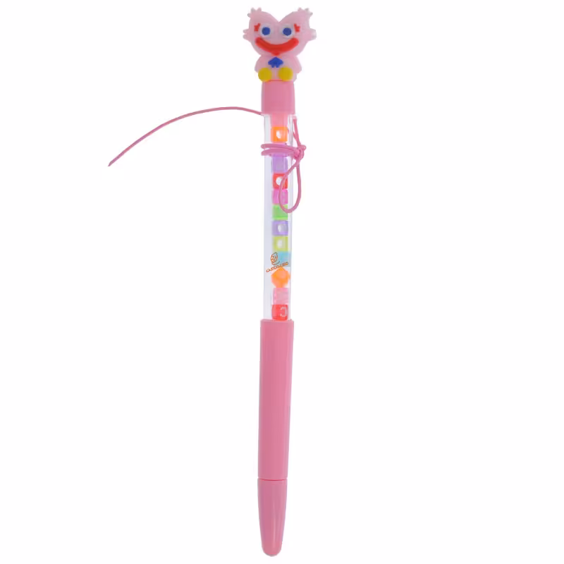 روان نویس فانتزی سر سیلیکونی طرح هیولای صورتی