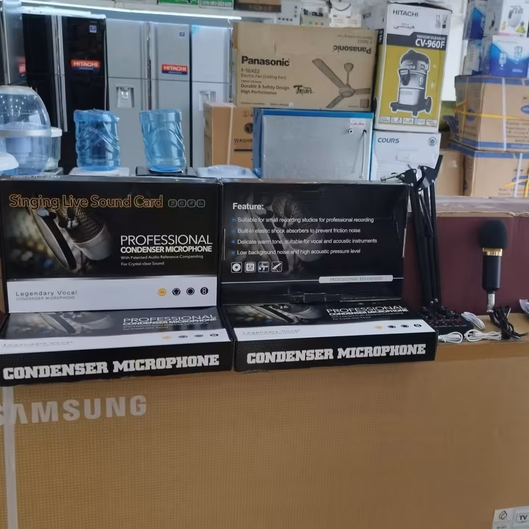 ست حرفه ای میکروفن 