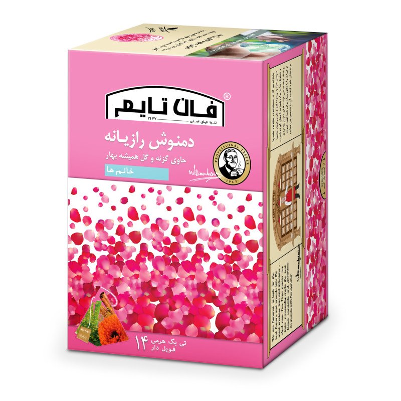 دمنوش گیاهی رازیانه فان تایم 14 عددی